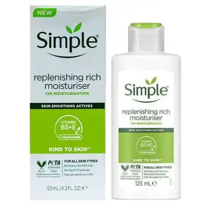Simple Replenishing Rich Moisturiser - 125ml | سمبل مرطب غني للبشرة الجافة - 125 مل