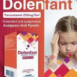 Dolenfant– Paracetamol Oral Suspension 250MG/5ML