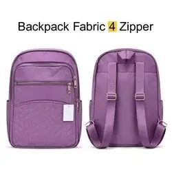 bag pack fabric ,for school ,big size 4 zipper .