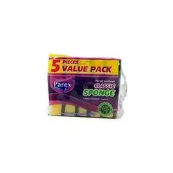 Parex Sponge Scourers 5Pcs