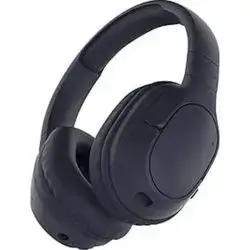Belkin SoundForm Surround Bluetooth Over-Ear Headphones, Environmental Noise Cancelling Headphones, Wireless with 60H Playtime and Soft Ear Cups for iPhone, Galaxy, iPad, Travel, Home or Office, Blue