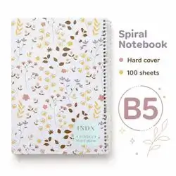 Hardcover Spiral Notebook – B5 | 100 Sheets