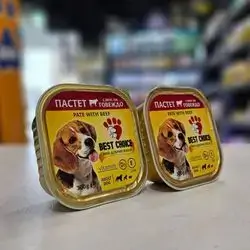 Best Choice Pate ( Pure ) With Beef For Adult Dog 300g X 2pcs