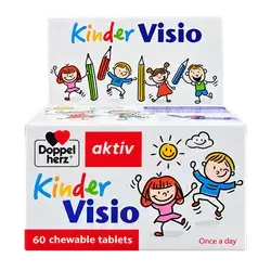 Kinder Visio 60 Chewable Tablets  _ Doppel herz