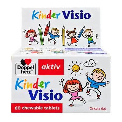 Kinder Visio 60 Chewable Tablets _ Doppel herz