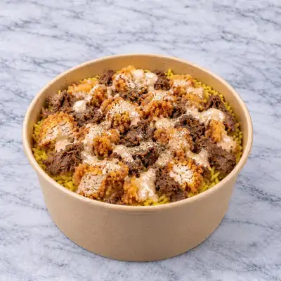 Beef Rizo with Crispy Chicken - Medium
