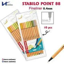 STABILO Fineliner 10colors