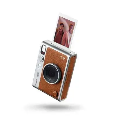 Fujifilm Instax Mini EVO Instant Camera (Brown Edition)