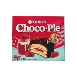 Orion Choco Pie Raspberry 360 Gm