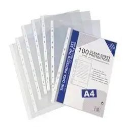 Clear Sheet Protector 100 Sheets