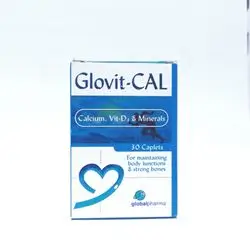 Glovit-CAL calcium 500+vitD3 250 iu&minerals 30 capsul