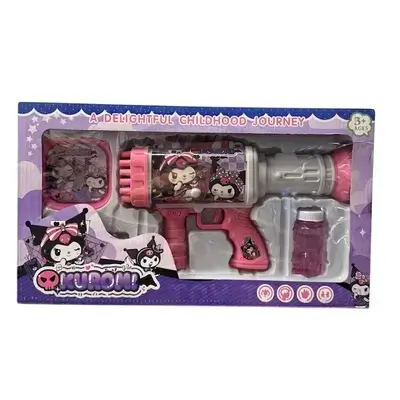 Kuromi Automatic Bubble Gun Blower Toy
