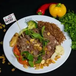 Lamb Thigh On Rice