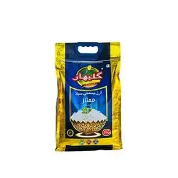 Golbahar Basmati Rice Plastic Bag 4.5 Kg