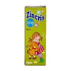 Zincris Syrup 20 Mg 60Ml Cipla