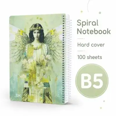Hardcover Spiral Notebook – B5 | 100 Sheets