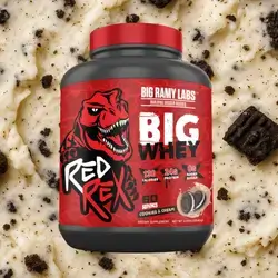 RED REX BIG WHEY COOKIES AND CREAM 60 SERVINGS