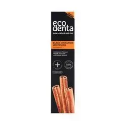eco denta black cinnamon whitening toothpaste 100ml 