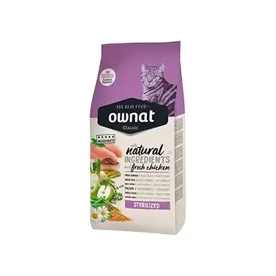Ownat Cat Sterilised 4 Kg