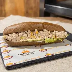 Tuna Sandwich in Brown Bun
