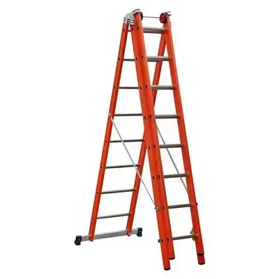 3X8 Fiberglass Functional Ladder