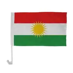 Kurdistan Fly Medium Size With Stand for cars 45*35 cm