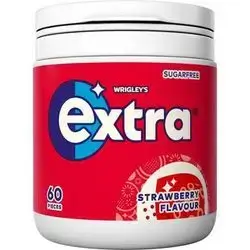extra Strawberry Flavour 84g 60pieces
