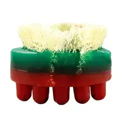 Massage Soap Scrub With Loofah 120g Watermelon