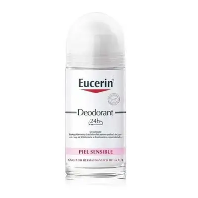 EUCERIN Sensitive Skin Deodorant 24H Roll-On 50ml/مزيل عرق دوار من يوسيرين للبشرة الحساسة - 50 مل