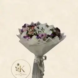 Lily, Chrysanthemum & Alstroemeria Bouquet