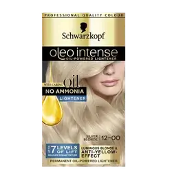 Oleo Intense with Caring Oil No Ammonia 12-00 SILVER BLONDE _ Schwarzkopf