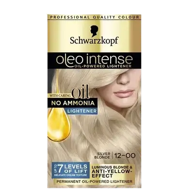 Oleo Intense with Caring Oil No Ammonia 12-00 SILVER BLONDE _ Schwarzkopf