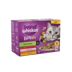 Whiskas – Tasty Mix Chef’s Choice in Gravy 12Pcs*85g