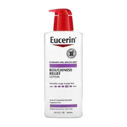 Roughness Relief Lotion Urea & Ceramide Enriched, Fragrance Free 500ml _ Eucerin