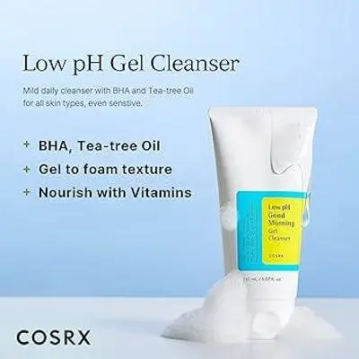 Cosrx Low Ph Good Morning Gel Cleanser