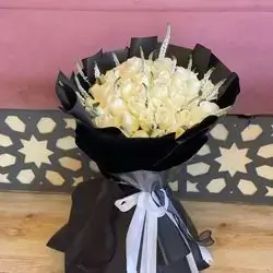 White Rose Bouquet