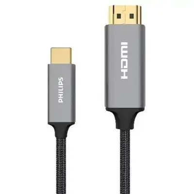 کێبیلی Philips جۆر Type-C بۆ HDMI SWR1650D – 1.5 مەتر