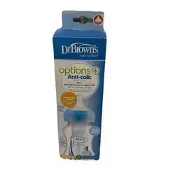 Dr Brown's options+ anti-colic blue bottle 0m+ 270 ml