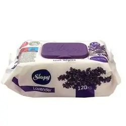 Wet Cleanser Lavender Sleep 120 pcs