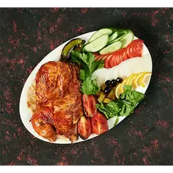 Half Grilled Chicken