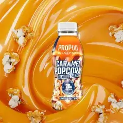 caramel and popcorn milkshake