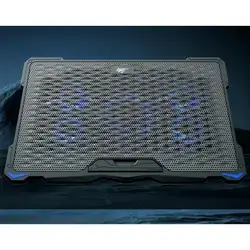 havit Cooling Pad with 5 Quiet Fans & RGB For 12-17 Inch Laptop
