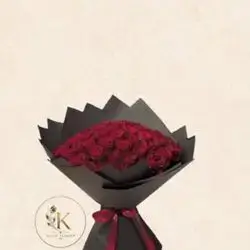 50 Red Roses Bouquet