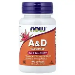 NOW Vitamin A & D