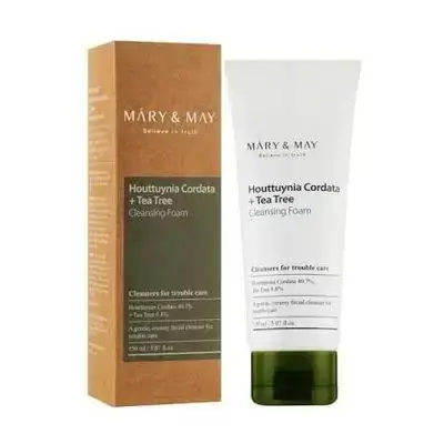 Mary & May Houttuynia Cordata + Tea Tree Cleansing Foam 150ml