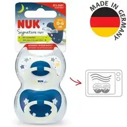 NUK sigature Night (0-6m)silicone