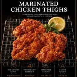 Marinated Chicken with Rice