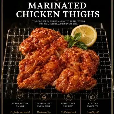 Marinated Chicken with Rice