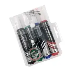 Max-Pleased White Board Marker 4pcs