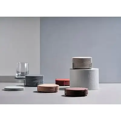 Coaster Set 4Pcs 3Ass Cl